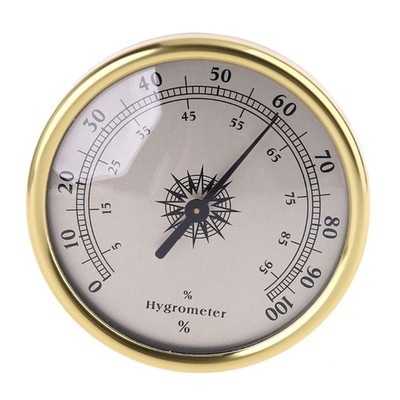 Convenient Humidity Meter Gauge 7.2cm Thermometer and Hygrometer for Home Room