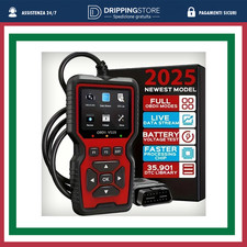 SCANNER AUTO OBD2 LETTORE CODICI PROFESSIONALE DIAGNOSTICA MOTORE UNIVERSALE