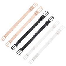 6 Pcs Women's Non Slip Elastic Bra Strap Holder Rack Conceal Straps