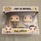 Funko Pop! Vinyl The Office Toby vs Michael 2-Pack Pop! Television Figures