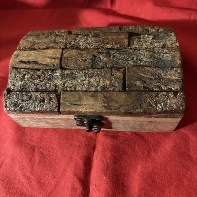 Handmade Rustic Trinket Box