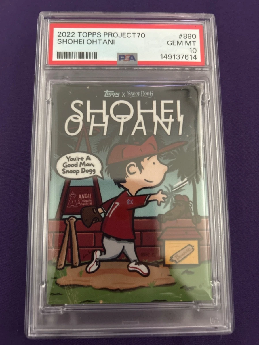 2022 Topps Project 70 - Shohei Ohtani Snoop Dogg #890 for sale | eBay
