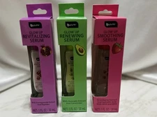 BPure Glow Up Revitalizing, Renewing, Smoothing Serum Set Of 3