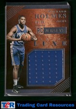 2015-16 Panini Luxe Rookie Jerseys #34 Richaun Holmes #/99