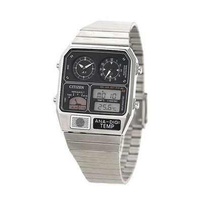 Citizen Ana-Digi Temp JG2101-78E 33mm Silver Stainless Steel