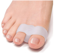 Pack of 12 Bunion Corrector, Toe Separators with 2 Loops, Big Toe Spacer Suitabl