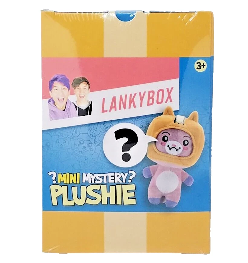 Lankybox Big Boxy Mystery Box, Yellow Surprise Box with Plush, Squish,  Role-Play and Much More