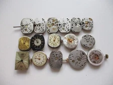 Vintage mechanisms of the USSR Clock Mechanism "Luch. Zarya and others" Lot 16 p