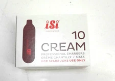 iSi  10 Cream Professional Chargers Creme Chantilly Qty 10