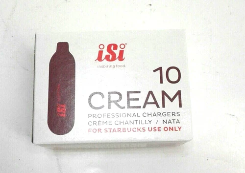 iSi  10 Cream Professional Chargers Creme Chantilly Qty 10