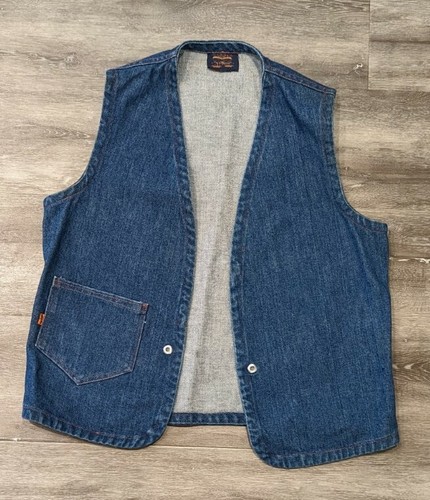 Vintage 70s Levis Denim Trucker Vest 