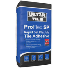 Ultra Tile ProFlex SP Rapid Set Tile Adhesive - White (20kg Bag)