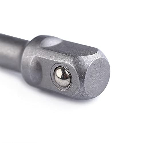5 Pieces Impact Adapter Square Socket Adapter, 1/4" Hex Shank to 3/8" Square - 第 4/5 張圖片