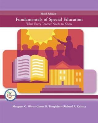 Fundamentals of Special Education: What- 0131714910, paperback, Margaret G Werts