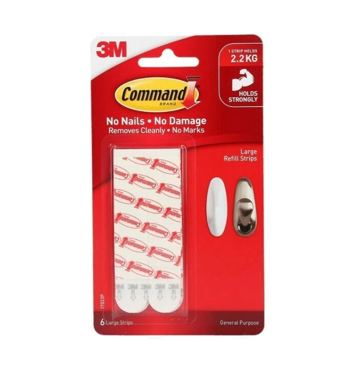 Command large cheap refill strips