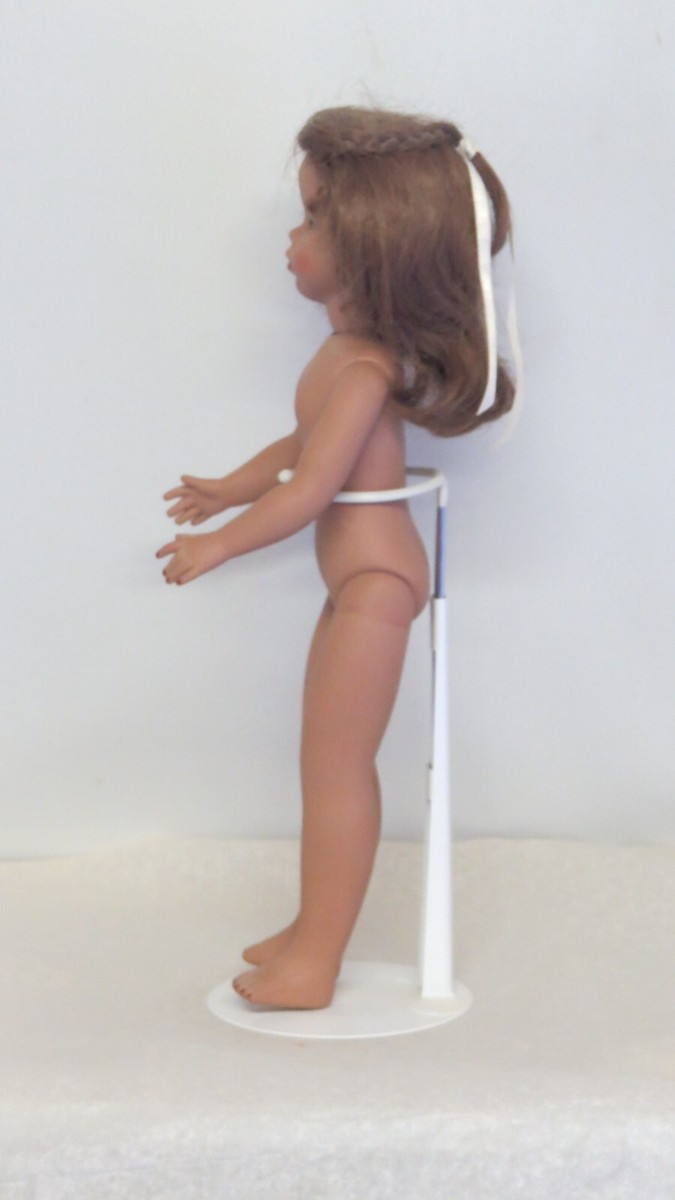 Poupée Contemporaine Dianna Heffner Hilary Noire, 37 Cm, Biscuit Porcelaine, France