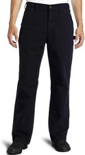 Carhartt Men's Washed Duck Work Dungaree Pants Midnight Blue 36 X 36