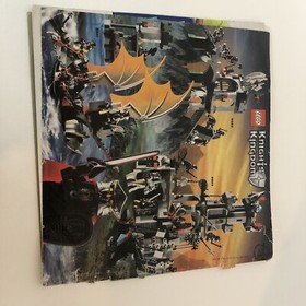 Lego Knights Kingdom 8822 - Gargoyle Bridge Set -Instruction Booklet Manual Only