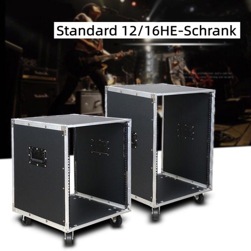 12/16 HE Rack Server Schrank schwarz Tischrack Netzwerk Rack Serverschrank DHL