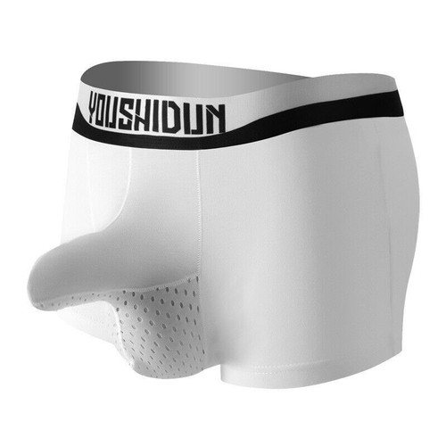 Herren Unterwäsche Boxershorts Ice Silk Shorts Panties Bulge Pouch Unterhose - Bild 43 von 54