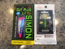 SIMON Hawken CUT PLUG 3.0 UV “CAPTAIN AMERICA” Super bait 