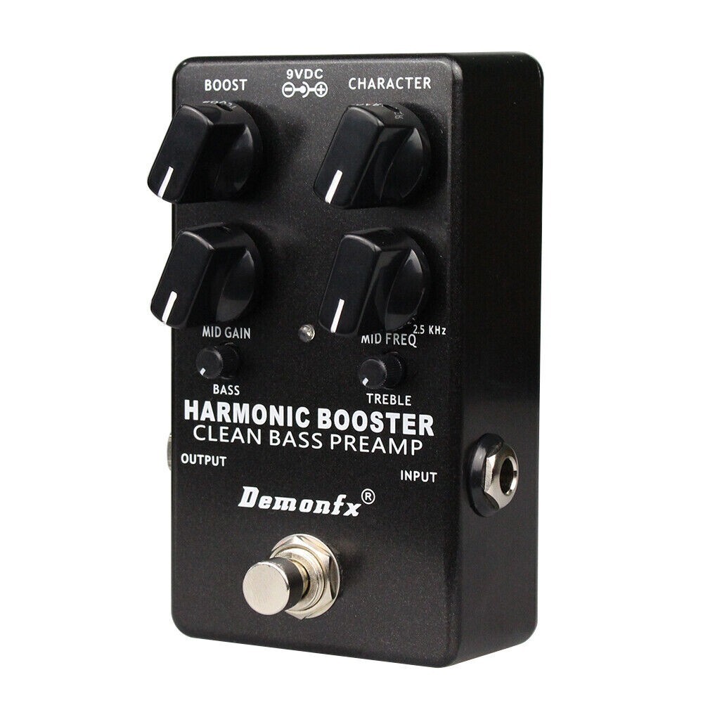 ベース Demonfx HARMONIC BOOSTER Demonfx Harmonic Booster +PDC 3A Power Cable Clean Bass