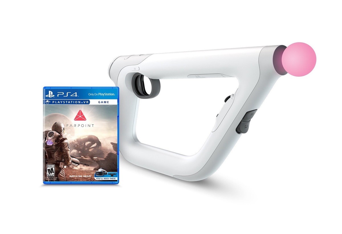 SONY PlayStation VR AIM Controller shooting PS4 Model FARPOINT