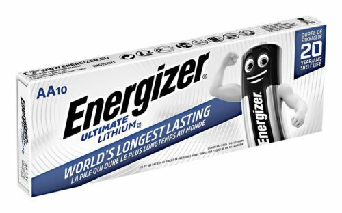 Blister De 4 Piles Ultimate Lithium L91 AA Mignon ENERGIZER - La Poste - Foto 9