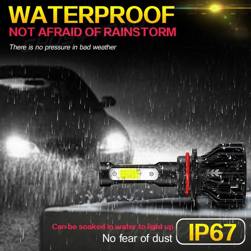 For Chevrolet S10 1998-2003 - LED Headlight Hi/Lo BEAM + Fog Light Bulbs Qty 6 - Picture 11 of 19