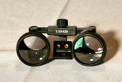 SCHULTZ Optical 3.0x420 Medical Grade HD Optics, ANSI Cert, Clip On Loupes NWOT - Picture 8 of 10