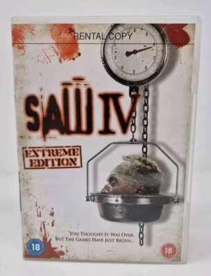 Saw IV Extreme Edition Dvd neuwertiger Zustand 