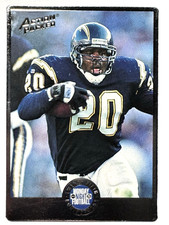 NATRONE MEANS Chargers 1994 Action Packed Monday Night Football Card #48