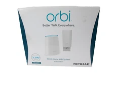 NETGEAR Orbi Tri-Band Whole Home Mesh WiFi System AC2200 RBK30 Router NEW