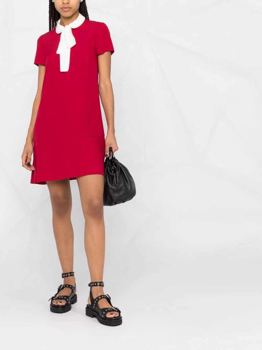 abito rosso valentino