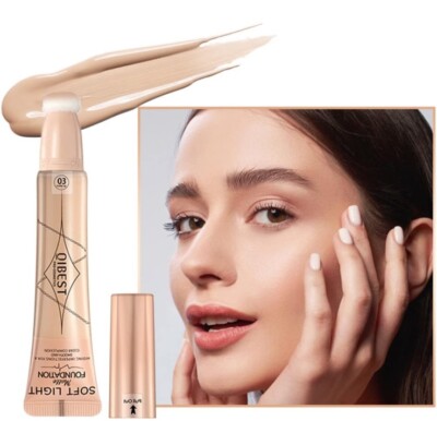 QiBest Air Cushion Waterproof liquid foundation (2 PACK)