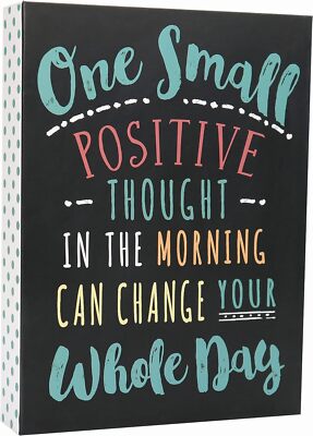 SANY DAYO HOME One Small Positive Thought Can Change Your Whole Day 