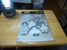 Foster Children Wee Tots Wardrobe Patterns To Fit 12" Soft Sculpture Dolls