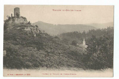 88 CHATEAU ET VILLAGE DE PIERRE PERCEE VALLEE DE CELLES