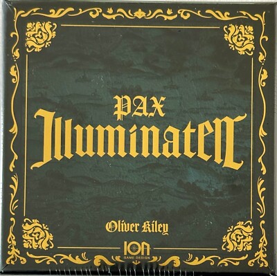 Pax Illuminaten Ion Game Design Kennerspiel Brettspiel Legespiel Historienspiel