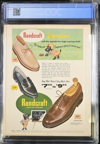 Revista deportiva de octubre de 1956 v22 #4 cubierta Mickey Mantle clasificación CGC 6,0 *SUB* - Imagen 2 de 2