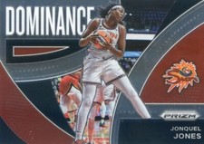 2022 Panini Prizm WNBA JONQUEL JONES #6 DOMINANCE INSERT SUN LIBERTY