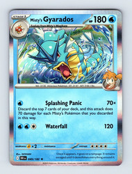 Misty's Gyarados 049/182 Destined Rivals Holo Rare