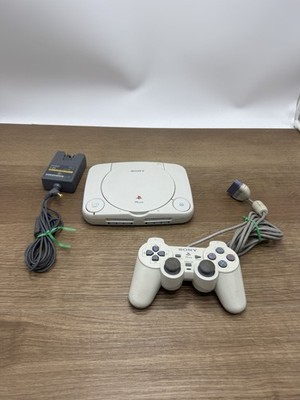 Sony Playstation PS One Video Game Console - W/  Controller+ Cords, Tested