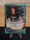 2025-26 Bowman Chrome Anthony Black Green Shimmer Refractor AUTO 79/99 Magic