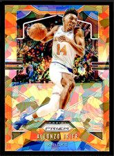 2019-20 Panini Prizm Allonzo Trier Orange Ice Prizm #180 - New York Knicks