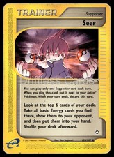 Seer 133/147 Uncommon Aquapolis Pokemon LP on eBay