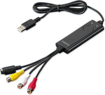 Terratec G1 USB Videograbber zur Digitalisierung analoger Videos für PC Mac