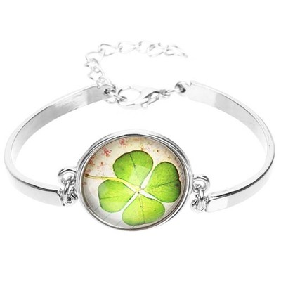 2 Pcs Vierblättriges Kleeblatt Armband Für Frauen Geburtstagsgeschenk