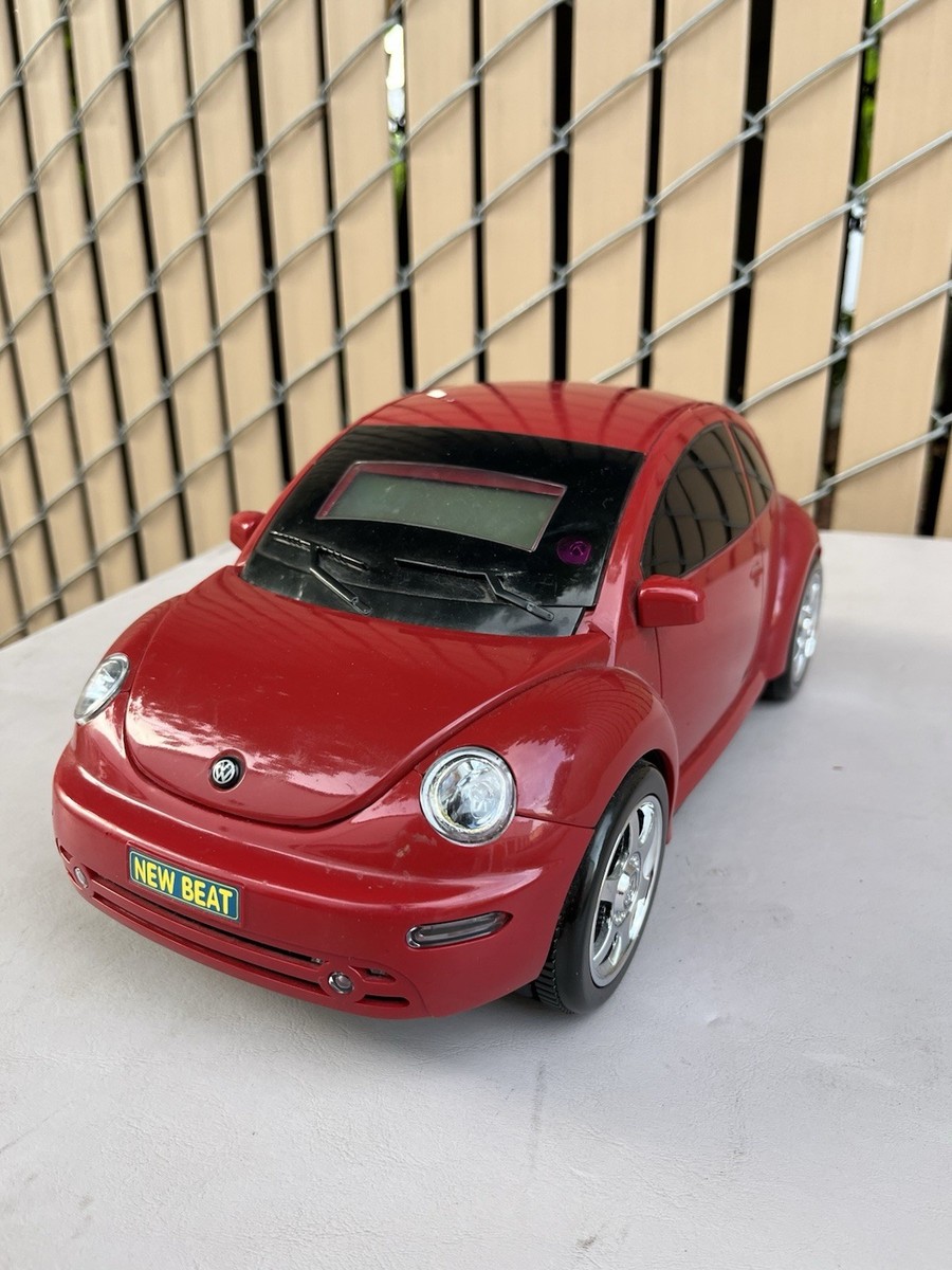 【中古】「非常に良い」［CD］Beatle Country Sharper Image VW Beetle CD Player AM/FM Radio Alarm Clock Red