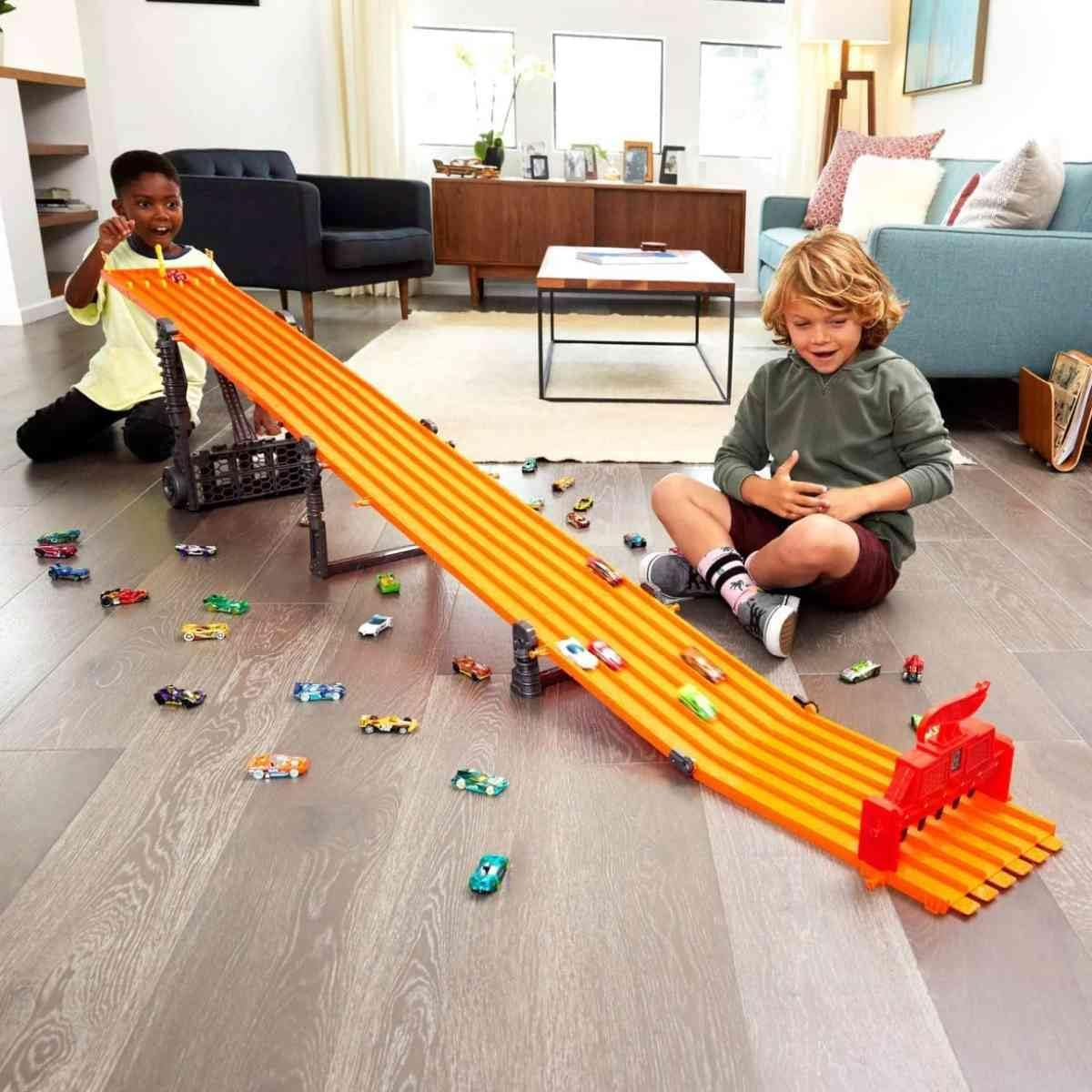 Hot Wheels スーパー６レーン ダウンヒル・レースウェイ 　レア Hot Wheels Super 6 Lane Raceway Playset for sale online | eBay